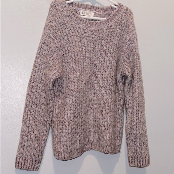H&M Girls 8-10 Years Metallic Multicolor Sweater - Picture 1 of 10